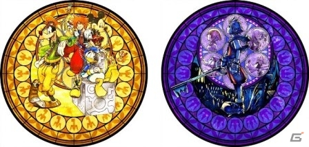 キングダム ハーツ」15周年メモリアルステンドグラスクロックが1月9日