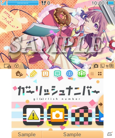 声優業界を描いた物語「ガーリッシュ ナンバー」の3DS用テーマ2種が配信！の画像2