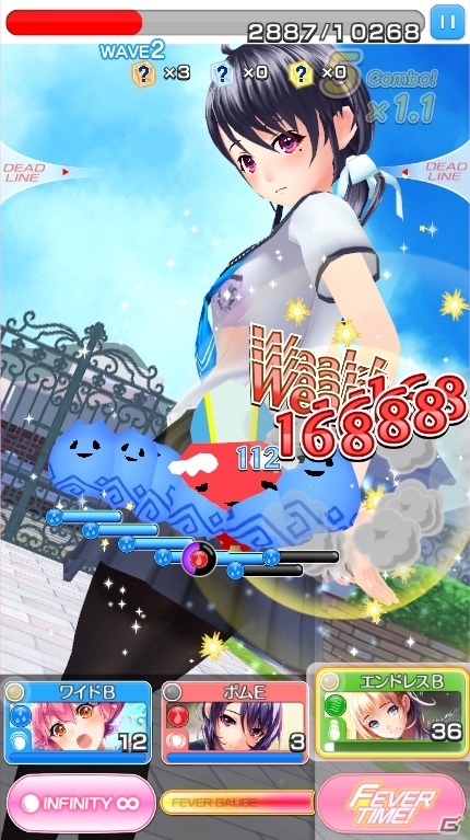 美少女濡れ透けアクションシューター「ヌレスケパラダイス」PC/Android版がDMM GAMESにて配信開始の画像4