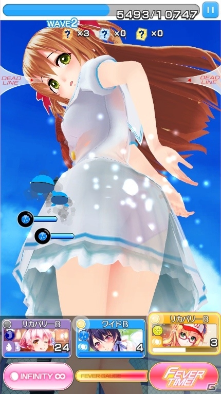 美少女濡れ透けアクションシューター「ヌレスケパラダイス」PC/Android版がDMM GAMESにて配信開始の画像8