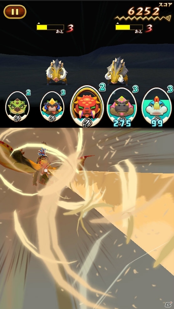 iOS/Android「オトモンドロップ モンスターハンター ストーリーズ」討伐イベント「凶気の雷狼竜」が開催！の画像9
