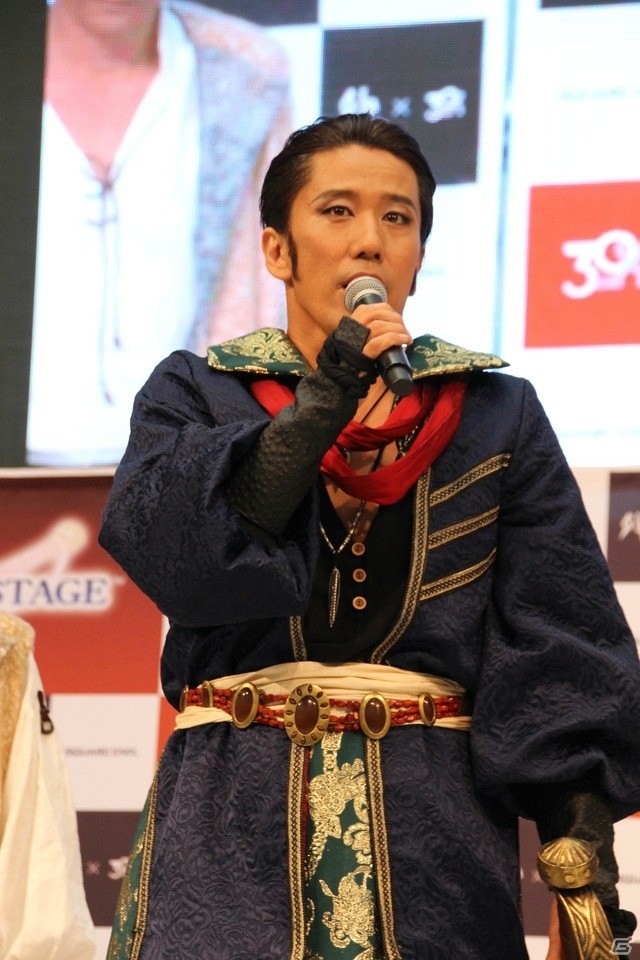 「ロマンシング サガ THE STAGE ～ロアーヌが燃える日～」の全貌がついに明らかに！佐藤アツヒロさんらキャストや河津氏が登壇した製作発表会の模様をお届けの画像12