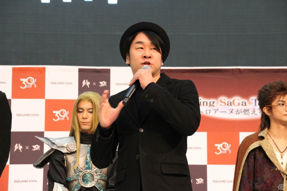 「ロマンシング サガ THE STAGE ～ロアーヌが燃える日～」の全貌がついに明らかに！佐藤アツヒロさんらキャストや河津氏が登壇した製作発表会の模様をお届けの画像23