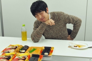 「my GAMECITY」大食いイベントに向けてニャブラハム市長がGamer編集部に逆取材！前哨戦のお寿司大食いの結果やいかに！？の画像8