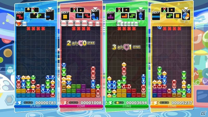 「ぷよぷよテトリスS」がNintendo Switchで2017年3月3日に発売決定！新たにインターネット対戦「全世界パズルリーグ」を収録の画像6
