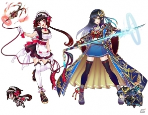iOS/Android「魔法陣少女 ノブナガサーガ」レイドイベント正式版が実装！新キャラ「マサムネ」＆メイド衣装「ゴエモン」が追加の画像4
