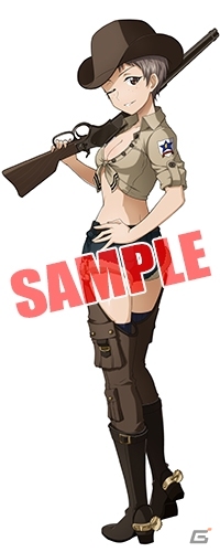 iOS/Android「ガールズ＆パンツァー 戦車道大作戦！」ケイたちがカウガールになって登場！サンダース生徒の新衣装が追加の画像3