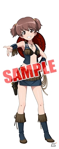 iOS/Android「ガールズ＆パンツァー 戦車道大作戦！」ケイたちがカウガールになって登場！サンダース生徒の新衣装が追加の画像4