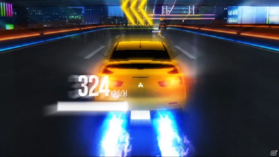 iOS/Android「首都高バトルXTREME」ゲーム内映像を収めたPVが公開！スマートフォンを用いた独自の操作方法も明らかにの画像1