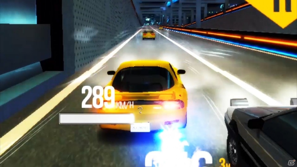 iOS/Android「首都高バトルXTREME」ゲーム内映像を収めたPVが公開！スマートフォンを用いた独自の操作方法も明らかにの画像2