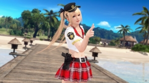 PS4/PS Vita「DEAD OR ALIVE Xtreme 3」ヘソ出しルックのシャツとミニスカートがキュートな新作水着第20弾「マンボウ」が配信開始の画像2