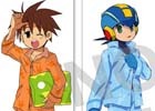 「ロックマン エグゼ」あさだみほ氏、日暮竜二氏が描くイラストを使用した等身大バスタオルとアクリルモバイルスタンドの受注がスタート
