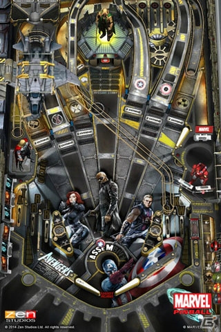 スパイダーマンやX-MENの世界を完全再現！「Marbel Pinball」auスマートパス」版がサービス開始の画像2
