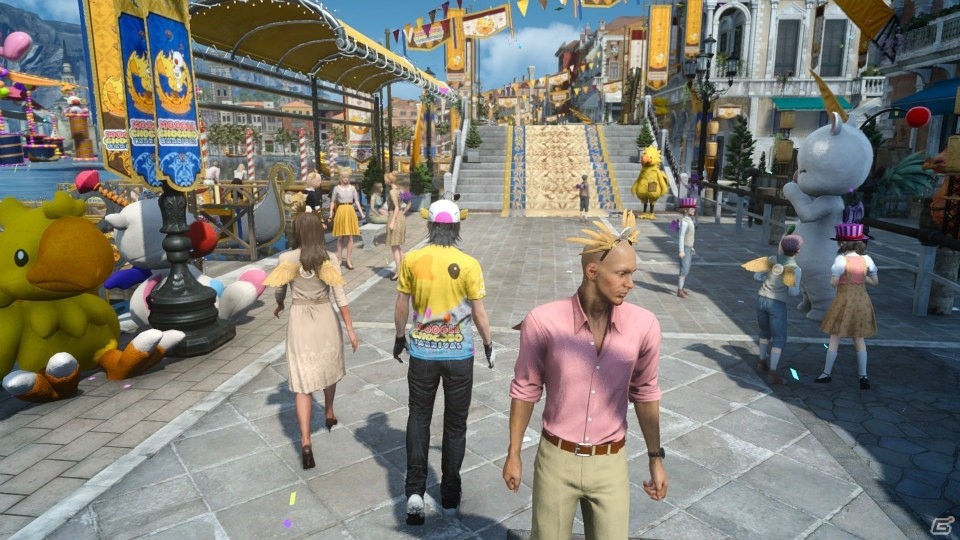 スクエニカフェもゲーム内に再現！「ファイナルファンタジーXV」で1月24日より開催されるイベント「モグチョコカーニバル」を紹介の画像14