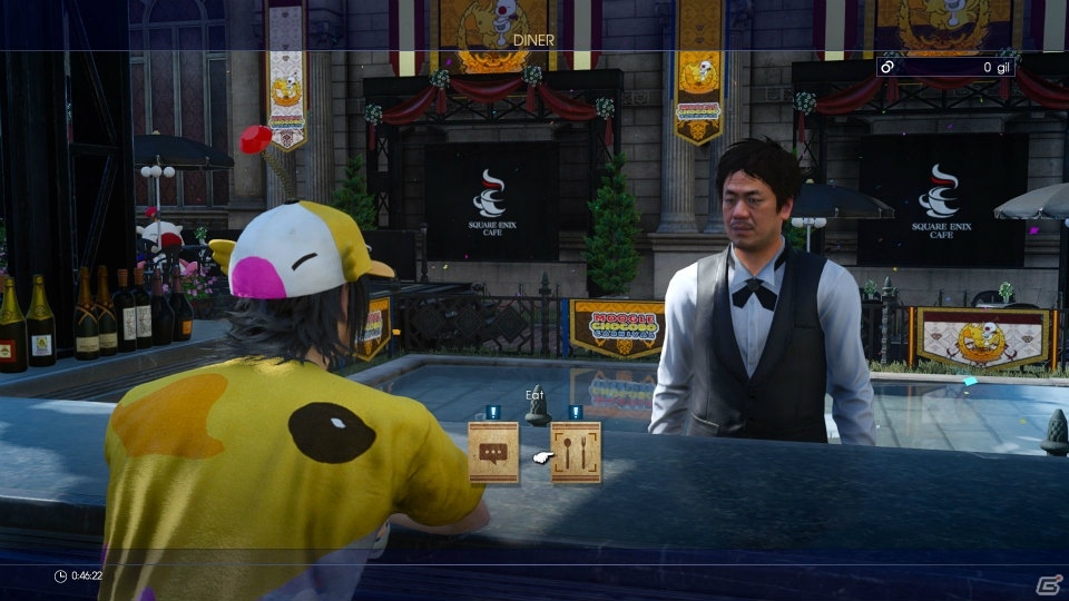スクエニカフェもゲーム内に再現！「ファイナルファンタジーXV」で1月24日より開催されるイベント「モグチョコカーニバル」を紹介の画像5