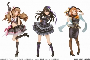「アイドルマスター シンデレラガールズ」渋谷凛がTriad Primus衣装で立体化！マイクを手に黒のフリルスカートで凛としたポーズを披露の画像10