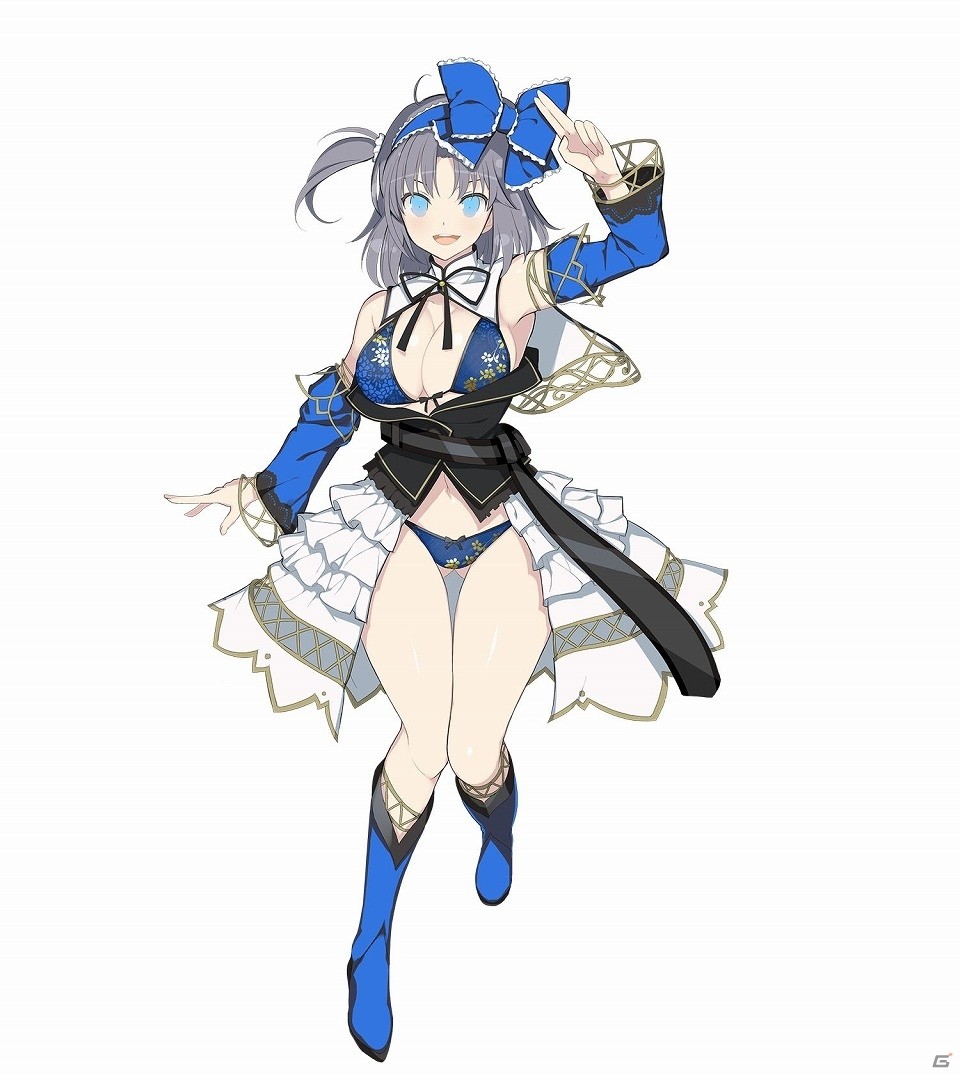 PS4「閃乱カグラ PEACH BEACH SPLASH」5周年記念イベント「出張購買部 in ドン・キホーテ秋葉原店」の看板娘の描き下ろしイラストが公開の画像1