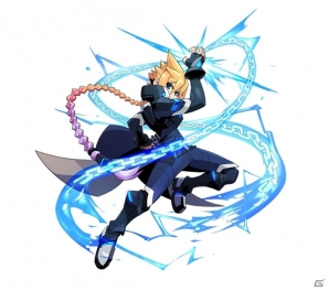 3DS「蒼き雷霆 ガンヴォルト 爪」ガンヴォルトとアキュラの多重