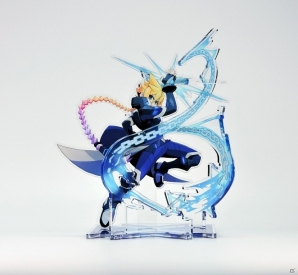 3DS「蒼き雷霆 ガンヴォルト 爪」ガンヴォルトとアキュラの多重立体