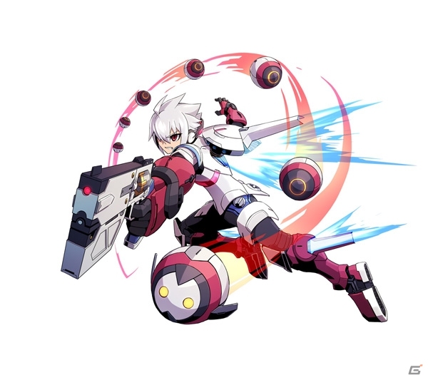 3DS「蒼き雷霆 ガンヴォルト 爪」ガンヴォルトとアキュラの多重立体構造アクリルフィギュアが発売決定！予約受付がスタートの画像3