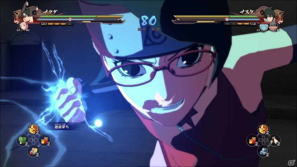 PS4「NARUTO－ナルト－ 疾風伝 ナルティメットストーム 4 ROAD TO BORUTO」プレイ動画「うちはサラダ」が公開！の画像4