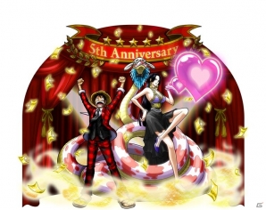 Mobage「ONE PIECE グランドコレクション」配信5周年記念キャンペーン「大感謝祭」が開催！キャラクターたちがオリジナル衣装で登場の画像8
