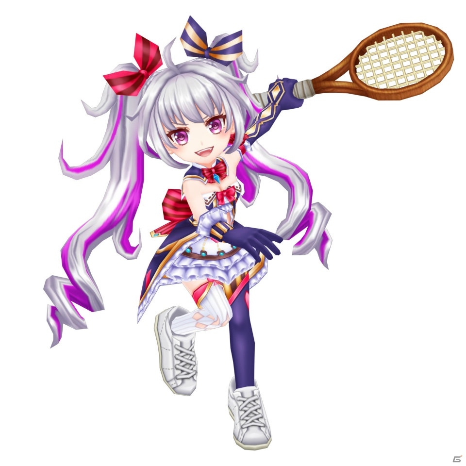 「白猫テニス」にエシリア（CV：内田 彩）、キャロ（CV：ブリドカット セーラ 恵美）が登場！「8SOULS GRAND TOURNAMENT」のPVも公開の画像10