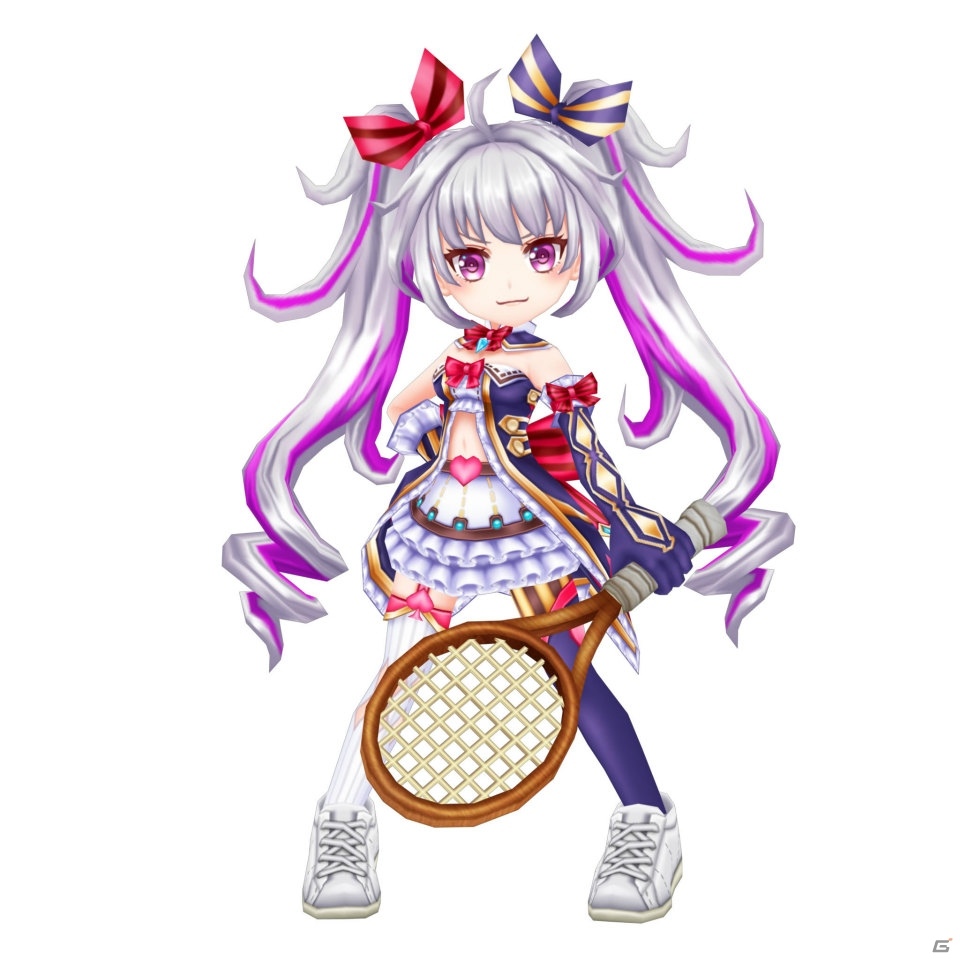 「白猫テニス」にエシリア（CV：内田 彩）、キャロ（CV：ブリドカット セーラ 恵美）が登場！「8SOULS GRAND TOURNAMENT」のPVも公開の画像11