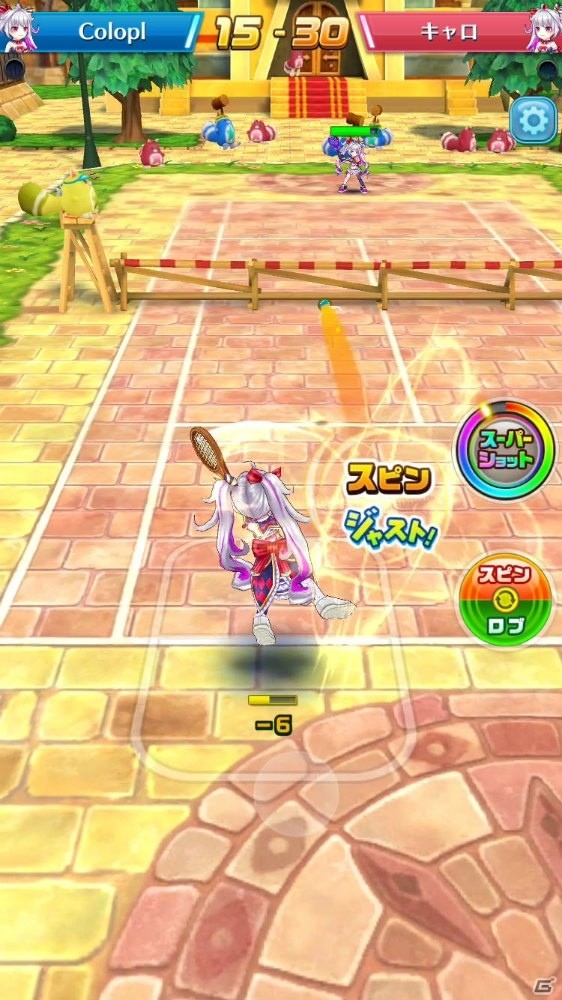 「白猫テニス」にエシリア（CV：内田 彩）、キャロ（CV：ブリドカット セーラ 恵美）が登場！「8SOULS GRAND TOURNAMENT」のPVも公開の画像15