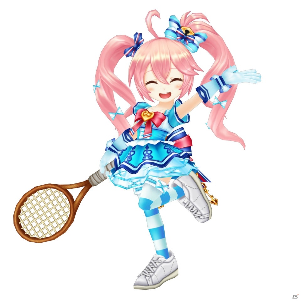 「白猫テニス」にエシリア（CV：内田 彩）、キャロ（CV：ブリドカット セーラ 恵美）が登場！「8SOULS GRAND TOURNAMENT」のPVも公開の画像2