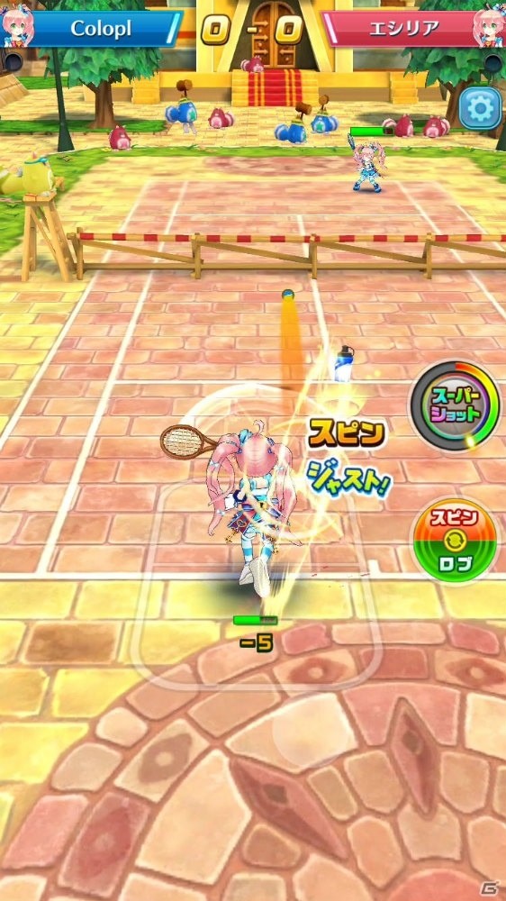 「白猫テニス」にエシリア（CV：内田 彩）、キャロ（CV：ブリドカット セーラ 恵美）が登場！「8SOULS GRAND TOURNAMENT」のPVも公開の画像5