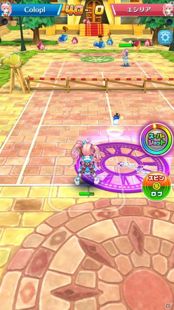 「白猫テニス」にエシリア（CV：内田 彩）、キャロ（CV：ブリドカット セーラ 恵美）が登場！「8SOULS GRAND TOURNAMENT」のPVも公開の画像6