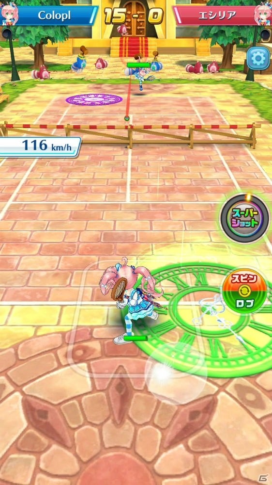 「白猫テニス」にエシリア（CV：内田 彩）、キャロ（CV：ブリドカット セーラ 恵美）が登場！「8SOULS GRAND TOURNAMENT」のPVも公開の画像8