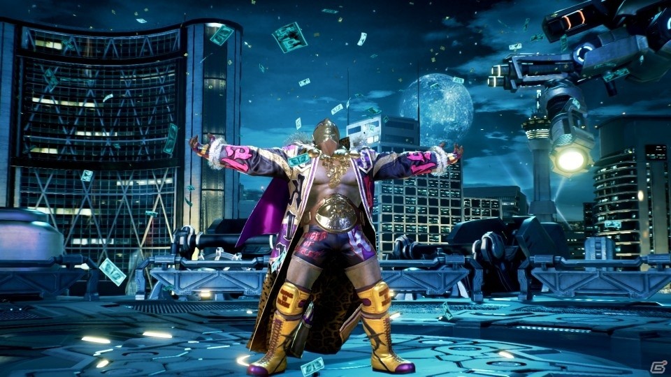 AC「鉄拳7 FATED RETRIBUTION」新日本プロレスコラボがスタート！ゲームでもカネの雨が降るの画像12