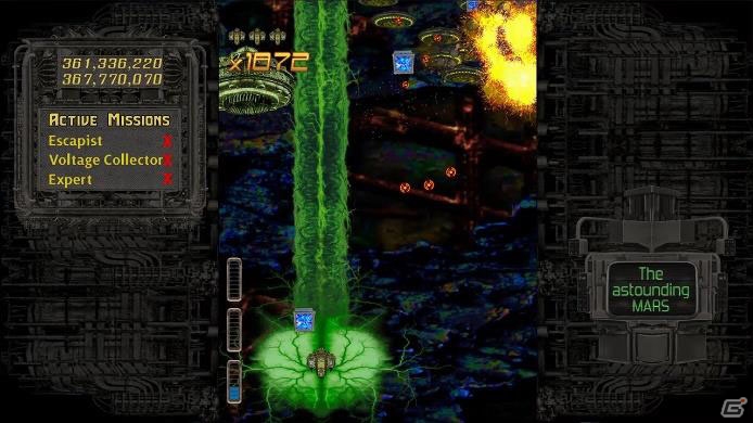 狂気の弾幕シューティング「Teslapunk」がWii U向けに1月25日に配信！の画像3