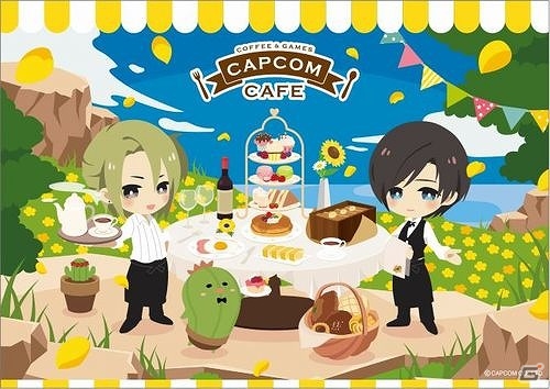 囚われのパルマ　パセラコラボカフェ&カプコンカフェ　ランチョンマット8枚 カプコンカフェ イオンレイクタウン店「囚われのパルマ