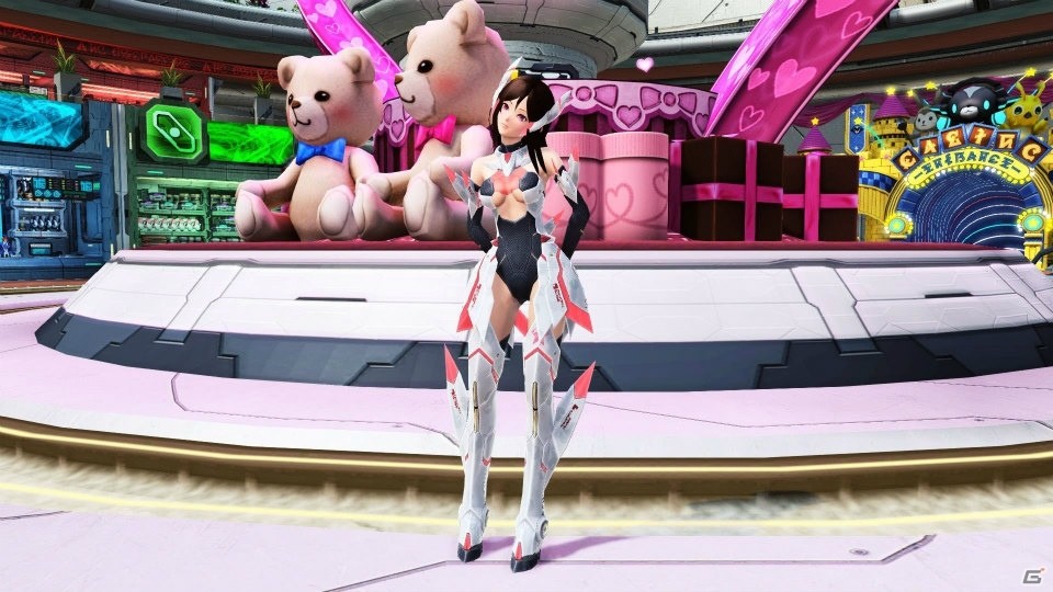 「ファンタシースターオンライン2」に恒例のバレンタインロビーが登場！アニメよりRINA、リリカ、シルバも再び訪れるの画像11