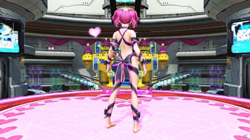 「ファンタシースターオンライン2」に恒例のバレンタインロビーが登場！アニメよりRINA、リリカ、シルバも再び訪れるの画像81