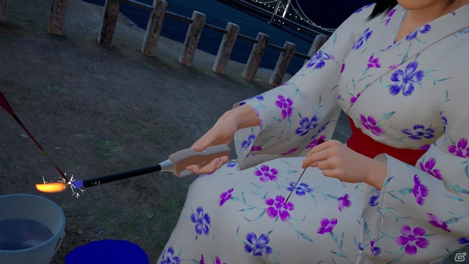 PS VR「サマーレッスン：宮本ひかり」エクストラシーン 花火大会編が配信開始！浴衣姿のひかりちゃんの最新映像も公開の画像12