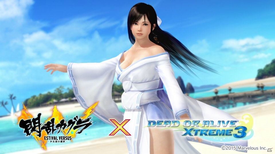 PS4/PS Vita「DEAD OR ALIVE Xtreme3 Fortune」にて「閃乱カグラ」コラボ水着第1弾が配信開始！新規オーナー向けの企画も開催の画像8