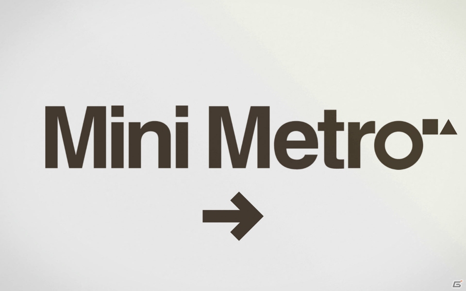 世界で人気の鉄道運営パズルシミュレーション「ミニメトロ -Mini Metro-」がApp Passで配信の画像1