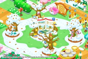 「ディズニー マジックキャッスル ドリーム・アイランド」くまのプーさんたちの雪遊びをテーマにしたイベント「プーさんと大きな雪だるま」が開催！の画像4