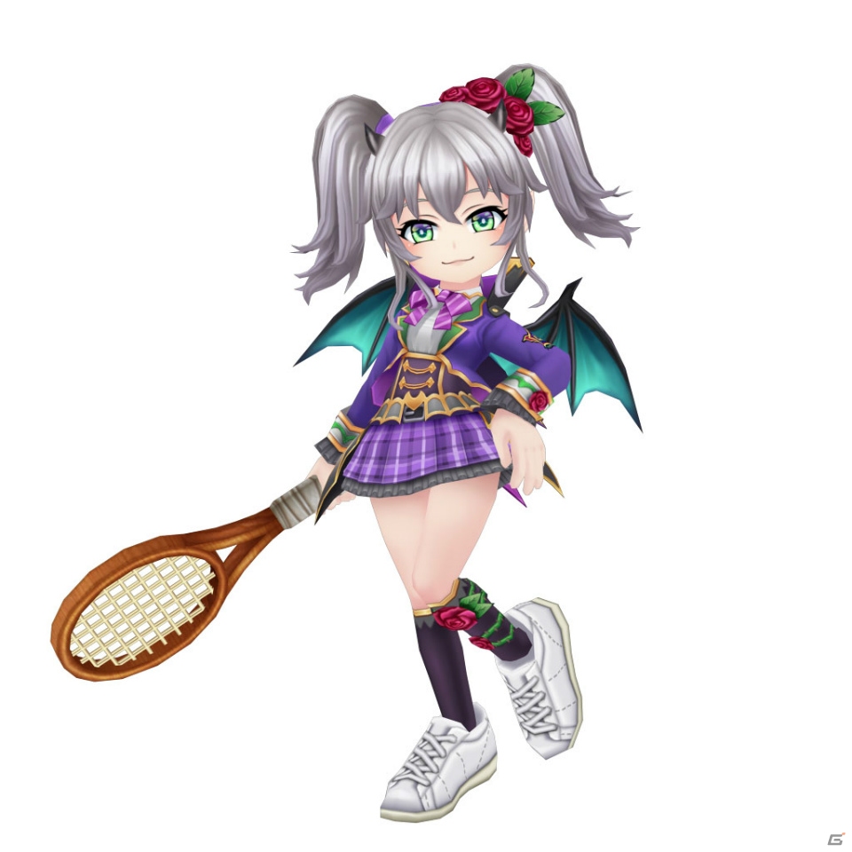 iOS/Android「白猫テニス」に制服版・セラータと新キャラクター・ゼロキスが登場！700万人突破記念キャンペーンもの画像2