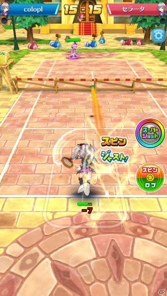 iOS/Android「白猫テニス」に制服版・セラータと新キャラクター・ゼロキスが登場！700万人突破記念キャンペーンもの画像5