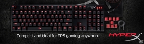 メカニカルゲーミングキーボード「HyperX Alloy FPS」が2月6日に発売―アルミ合金製のフレームを採用したコンパクトな本格的競技仕様の画像1