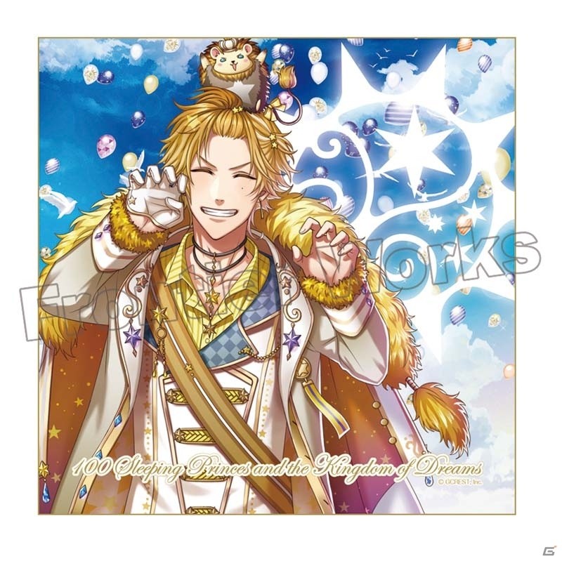 iOS/Android「夢王国と眠れる100人の王子様」ミニタオル企画第2弾がスタート！今度は総勢171人の王子様が太陽覚醒Ver.のイラストで商品化の画像4