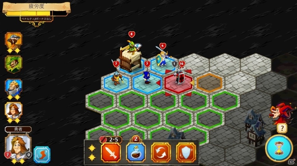 反逆者に囚われた王を救出せよ！ローグライク・ターン制戦略RPG「クラウンテイカーズ」がiOS/Android向けに2月16日配信の画像2