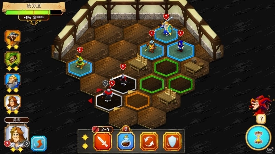 反逆者に囚われた王を救出せよ！ローグライク・ターン制戦略RPG「クラウンテイカーズ」がiOS/Android向けに2月16日配信の画像3