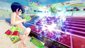 これで女の子をびしょ濡れに！PS4「閃乱カグラ PEACH BEACH SPLASH」5種類のウォーターガンのプレイ動画が新たに公開の画像3