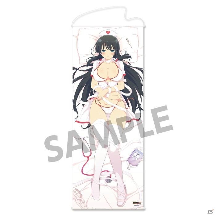 大迫力の「閃乱カグラ NewWave G バースト 等身大タペストリー 斑鳩」が予約受付開始！の画像2